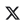 X logo